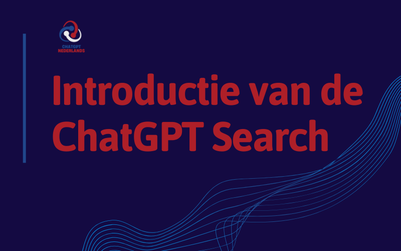 Introductie van de ChatGPT Search